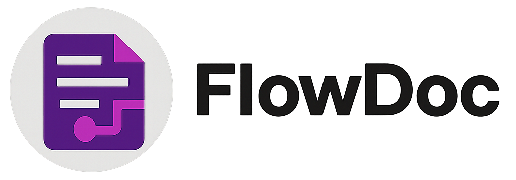 FlowDoc Logo